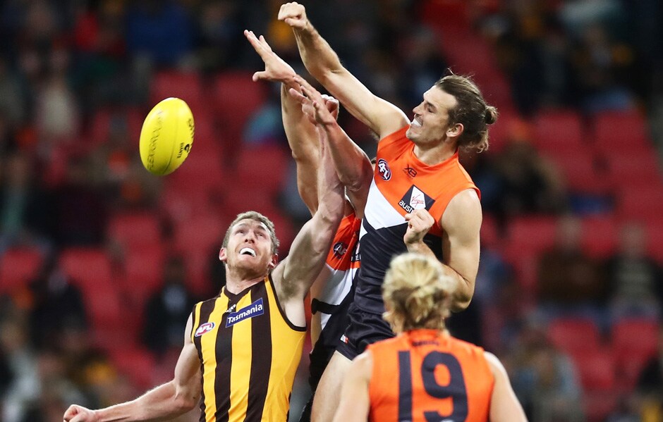 The GIANTS take on the Hawks at the MCG on Sunday afternoon.